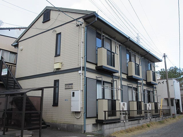 静岡市清水区折戸のアパートの外観